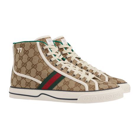 sneaker alte gucci uomo|gucci sneakers for men.